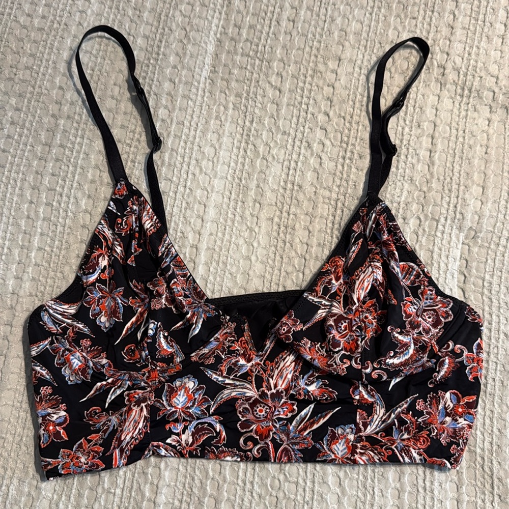Intimately Free People Floral Bralette size Medium